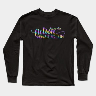 Alley Ciz Fiction Addiction Gradient Long Sleeve T-Shirt